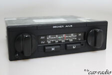 Original Becker Avus 803 MU Vintage 1 DIN Classic Oldtimer Radio BE0803 FM AM
