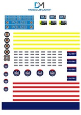 Polizei Polizeiauto Decal