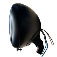 Motorradscheinwerfer matt