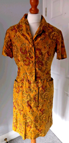 Vintage 60er jahre - gold, orange