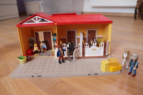 Playmobil mobiler pferdestall - mobiler,