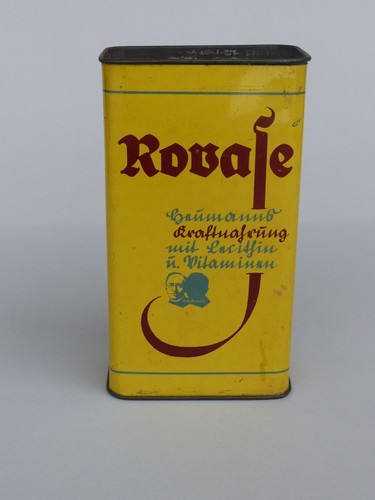 Alte blechdose rovase - blechdose,