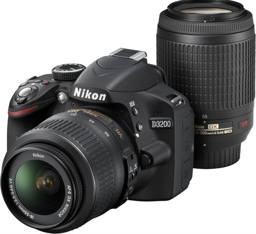 Nikon d3200 double zoom - double, kit