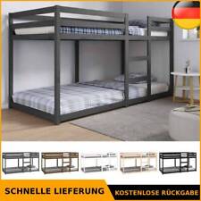 Etagenbett Massivholz Kiefer Hochbett Bett Stockbett mehrere Auswahl vidaXL
