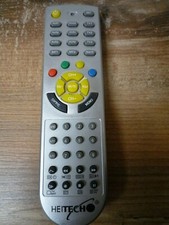Heitech IR-Universal Fernbedienung REMOTE CONTROL 10-in-1 silber Top