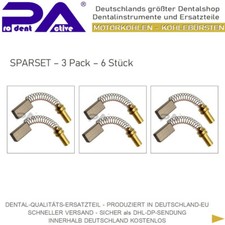 KaVo® INTRA K-LUX 190 Motorkohlen - Kohlebürsten SPARPAKET – 3 SET`S - 6 STÜCK