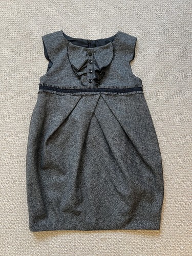 Zara kinder kleid grau - gr., 116