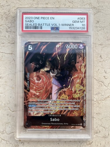 One piece sabo - piece, sealed