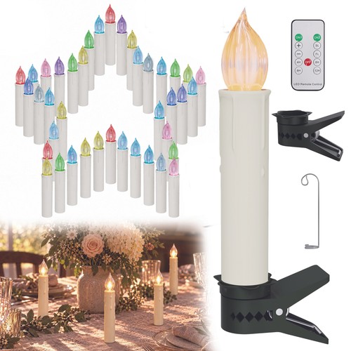 Led weihnachtskerzen 50er - led, 10-50er