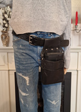 Harold's & Rimbaldi Leder Profi-Kellner Set 3 Gürtel+Tasche+Börse Kellnertasche