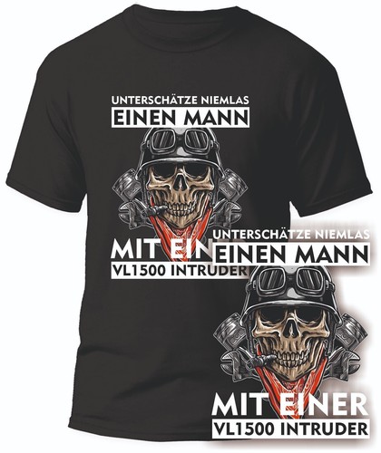 Vl1500 intruder shirt mann - t-shirt,