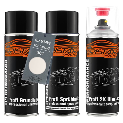Motorradlack spraydosen set - motorradlack, 2k