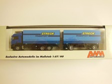 AWM MAN TGA LKW Streck Transport selten Nr. 52306.1 , 1:87 in OVP