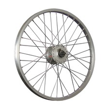 Laufrad 20 Zoll Vorderrad Fahrrad Shimano Nexus DH-C3000 Nabendynamo silber vorn