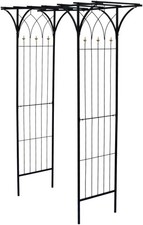 HAFIX Rosenbogen - Shanghai, 233x110x56cm, schwarz