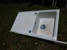 Blanco Kunststein SpülbeckenWaschbecken Gebraucht