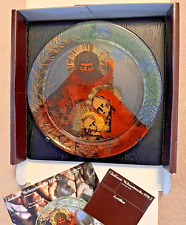 Glaskunst Weihnachtsteller