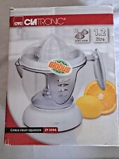 Zitruspresse, Saftkrug 1,2 Liter, 40 W, Weiß 40 W Clatronic ZP 3066, Top zustand