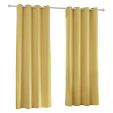 2x Vorhang Thermo Blickdicht