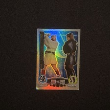 Star Wars Force Attax Movie Cards Serie 1 Anakin Vs Obi-Wan Limitierte Auflage