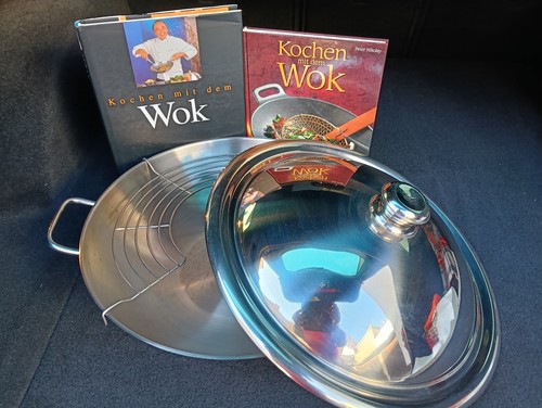 Wmf wok mit deckel und - wok,