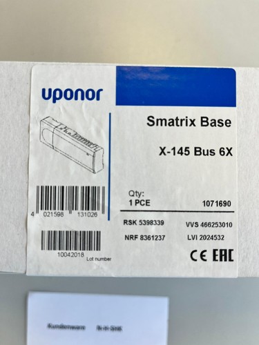 Uponor smatrix base - uponor,