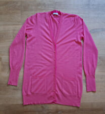 Bruno Manetti Cardigan Lang Strickjacke Cashmere Kaschmir Pink Gr.38 Gr.40