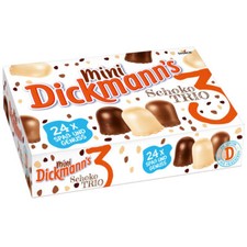 Dickmanns Minis Schoko Trio 24