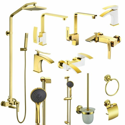 Duscharmatur gold bad - duscharmatur,