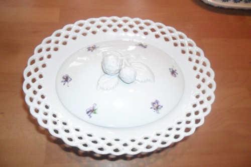Bonboniere deckelschale mit - bonboniere-,