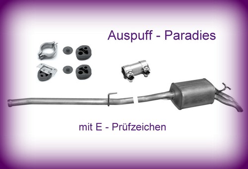 Abgasanlage schalldämpfer - abgasanlage,