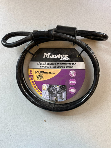 Master lock 79eurd stahlkabel - master,