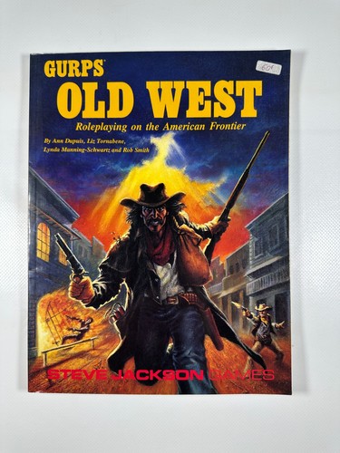 Gurps old west roleplaying - old,
