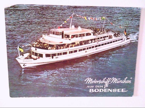 Motorschiff münchen - ak., "münchen"