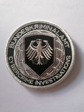 Abzeichen Polizei Bundeskriminalamt Cybercrime Investigations tarn Klett
