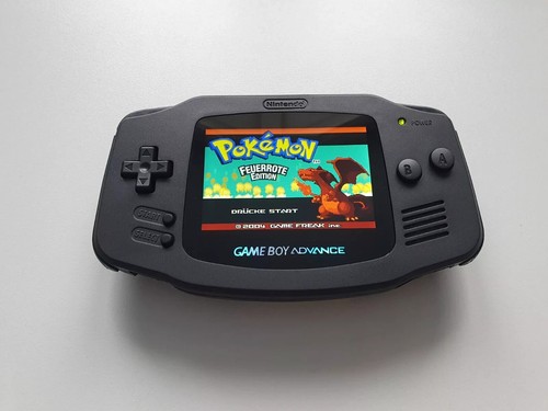Gba konsole schwarz black - black, |