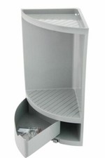 Eck duschablage grau - eck-duschablage,