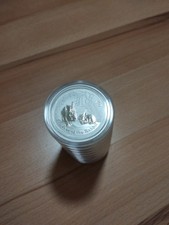 10 Stück  1/2 oz Silber 0,5