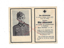 Nr-55320 Sterbebild  Soldat