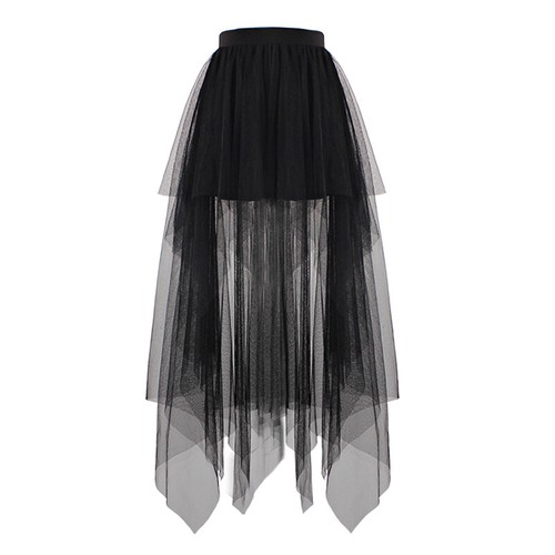 Damen schwarz netz - damen, rock