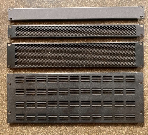Rackblenden 1 bis 4 - 19",