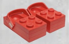 Crocs lego stein - clog, rot
