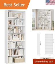 Bücherregal, Regal mit 7