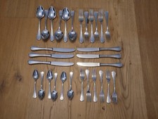 WMF LUDWIG XVI Kreuzband 6 Personen 30 Teile Menübesteck Tafelbesteck Cromargan