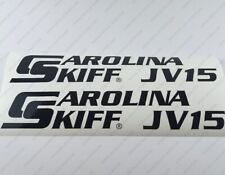 CAROLINA SKIFF JV15 BOOT LOGO