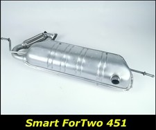 Endschalldämpfer für Smart
