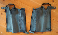 Chaps kinder grau reiten Leder Stoff Größe 10