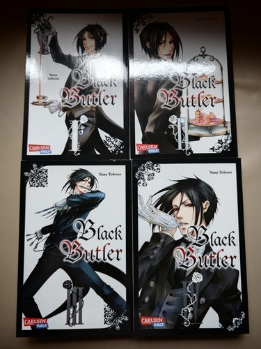 Black butler manga band 4 - band, 1-4