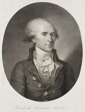 E. THELOTT (1760-1834), Friedrich Heinrich Jacobi, KSt. Klassizismus Porträt