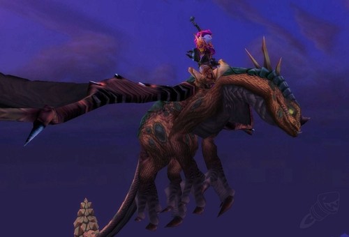 Wow mount mottled - wow,